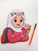 گیفت مداد جشن شکوفه ها